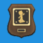 An image of the plaque you're rewarded with in the sims 4 when you finish the mysims trophies collection 