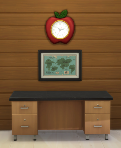 sims 4 school desk cc