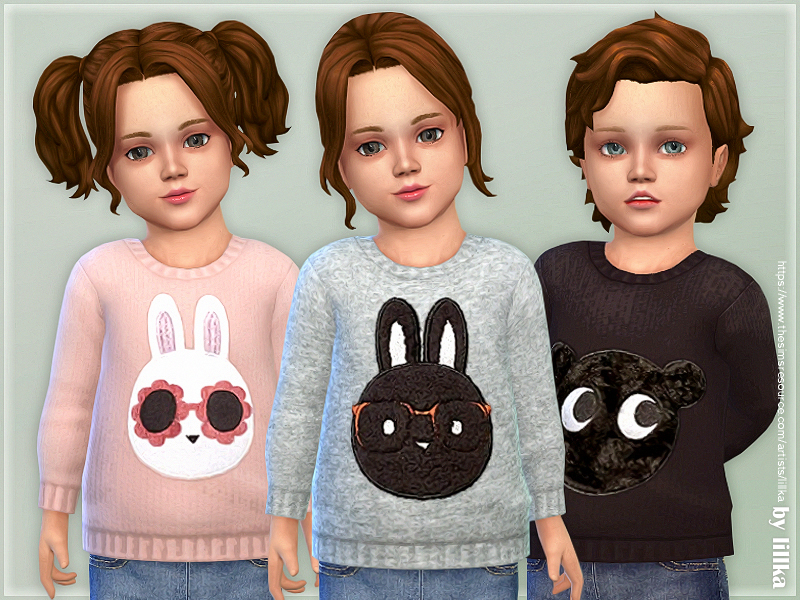 sims 4 toddler cc sweater