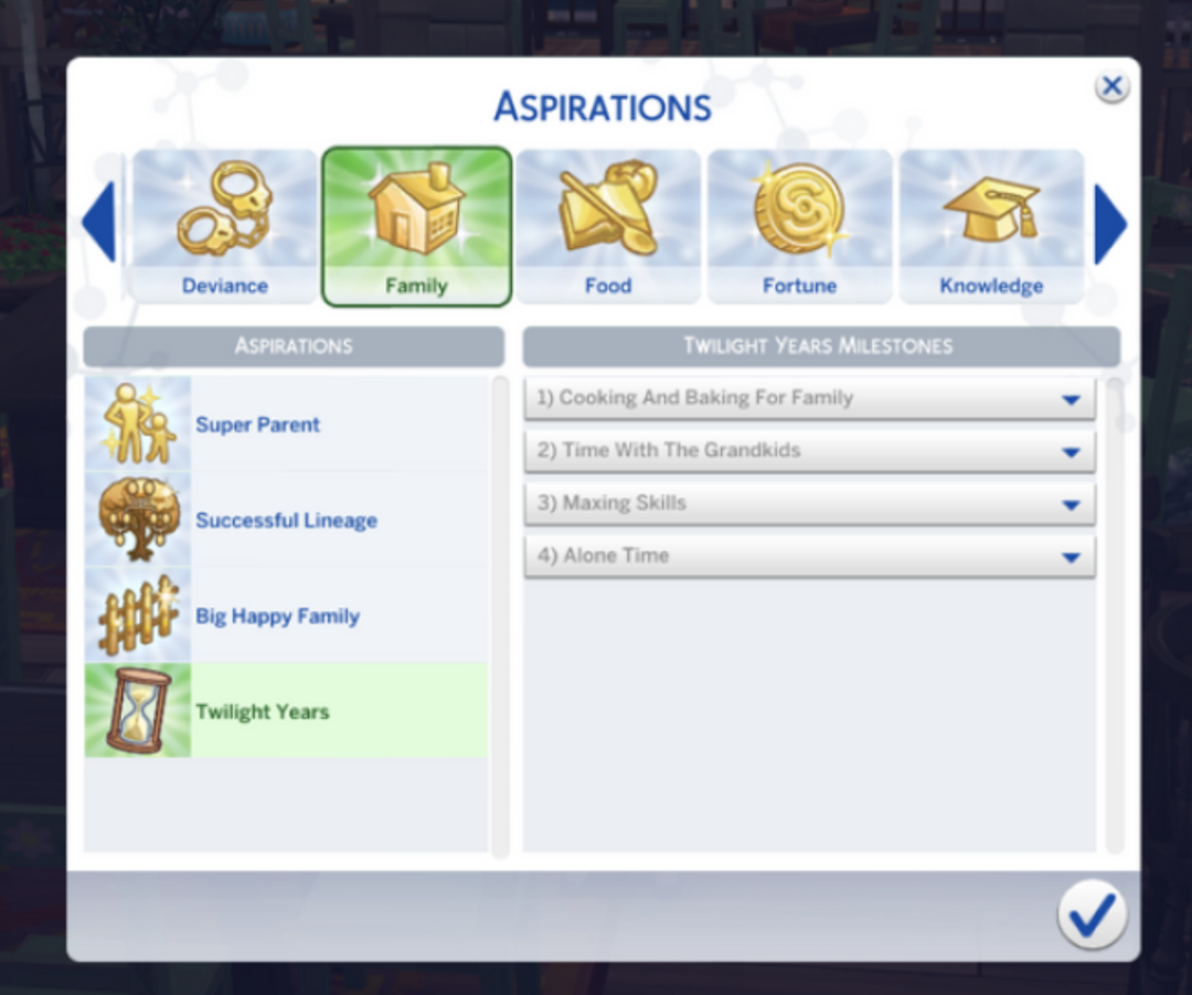 85+ Sims 4 Custom Aspirations You Need to Try (CC Aspirations)