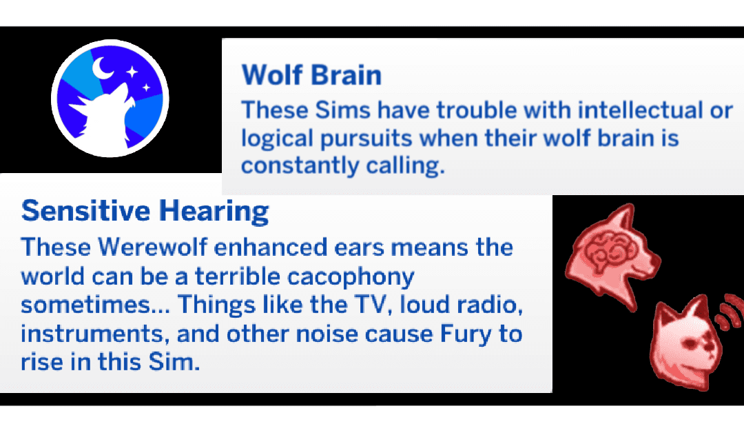Sims 4 Werewolf Temperaments Overview & Cheats