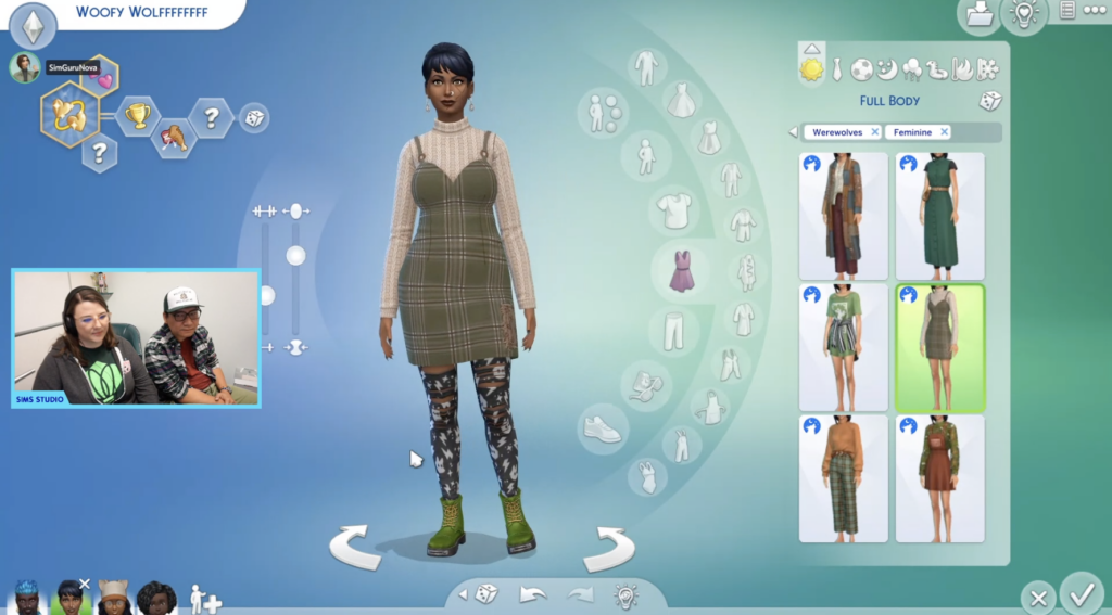 dress sims 4 