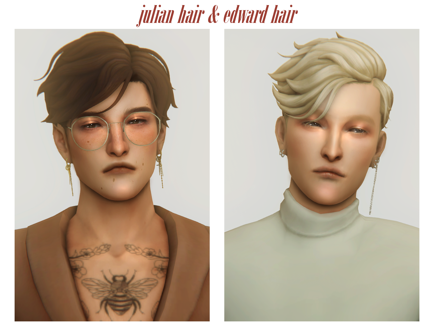 50 Sims 4 Male Hair Cc Options You Need To Try 3479