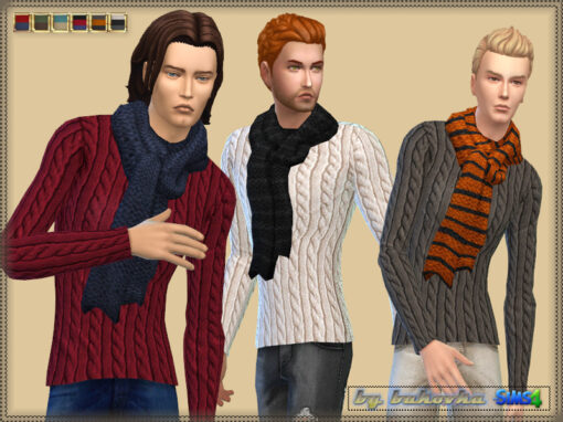 25+ Sims 4 Male CC Sweaters You Need in Your Game