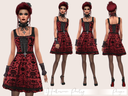 25+ Sims 4 CC Halloween Dresses To Celebrate Spooky Day