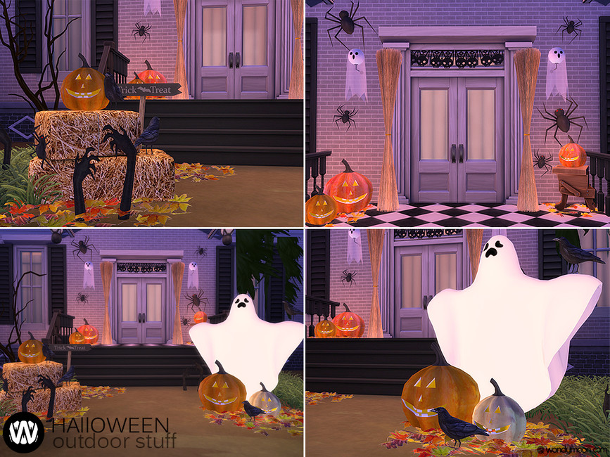 25+ Sims 4 CC Halloween Decorations You Need in Your Game