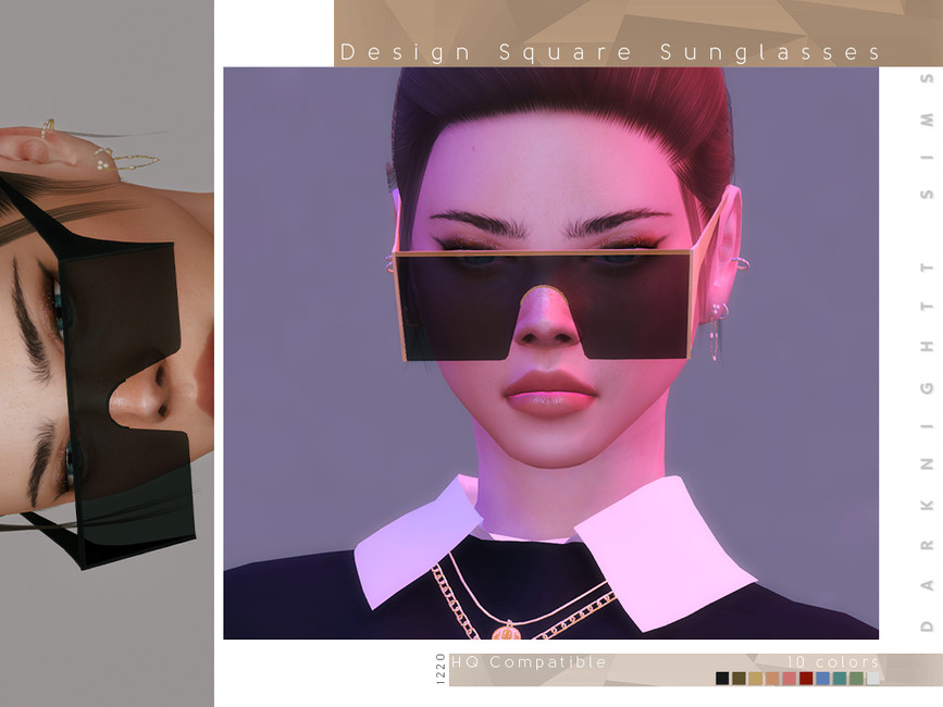 25+ Sims 4 CC Sunglasses To Keep Your Sims Eyes Protected