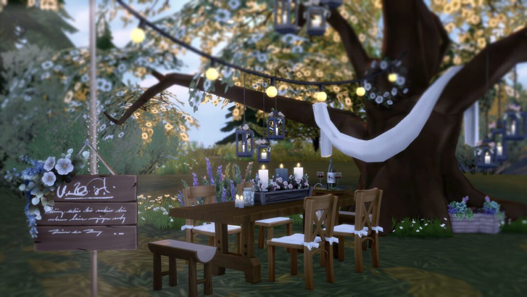 25+ Pieces of Sims 4 CC Wedding Decor For a Beautiful Day