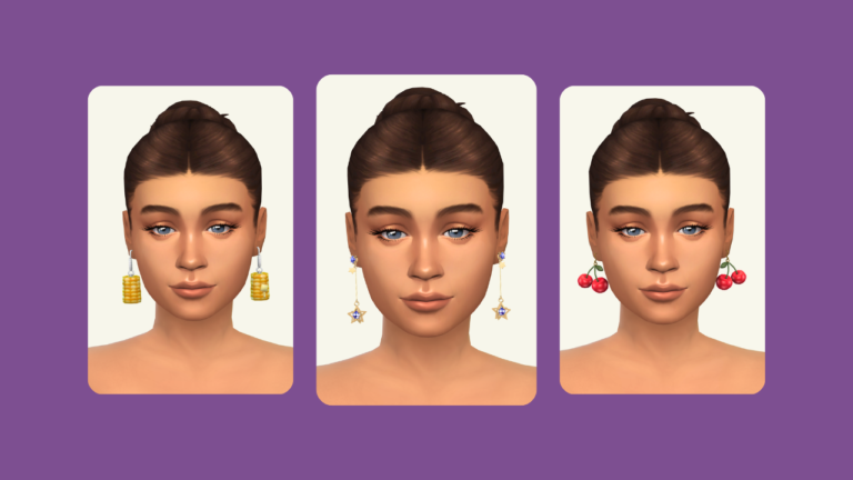 You Need These Sims 4 CC Earrings To Complete Your Sim’s Outfit