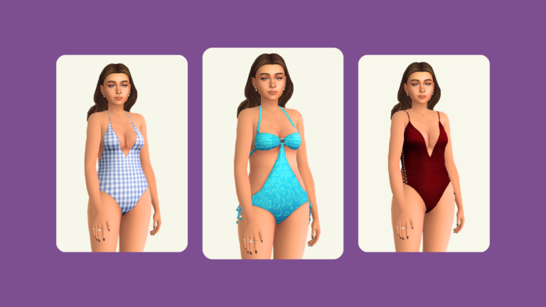 Must-Have Sims 4 CC Swimsuits You’ll Love