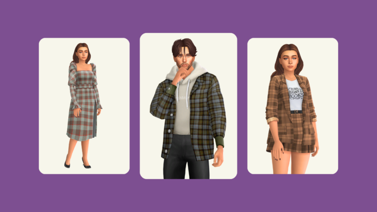 You Need These Sims 4 Plaid CC Pieces In Your Mods Folder