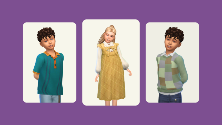 You Need These Sims 4 Kids CC Clothing Pieces by AdrienPastel
