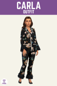 Carla Renea Sims 25+ Pieces of Gorgeous Sims 4 Floral CC - Ultimate Sims Guides