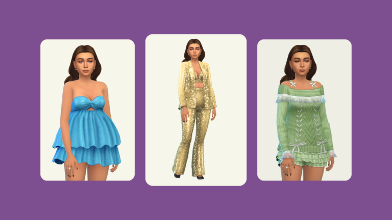 25+ Pieces of Sims 4 CC Clothing You Need in 2025