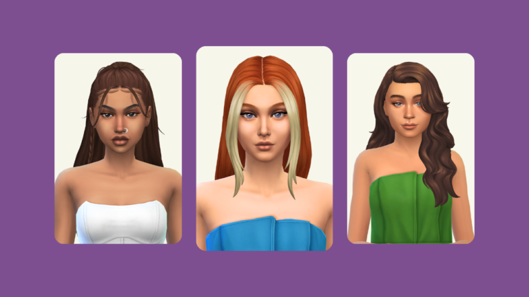You Need These Gorgeous Sims 4 CC Hairs by TwistedCat