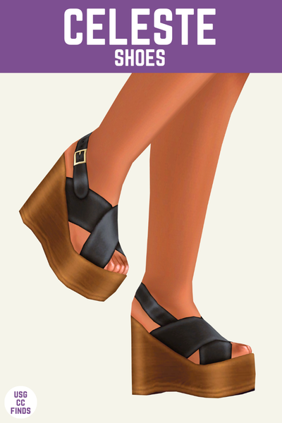 Celeste CC Shoes by Serenity #TheSims4