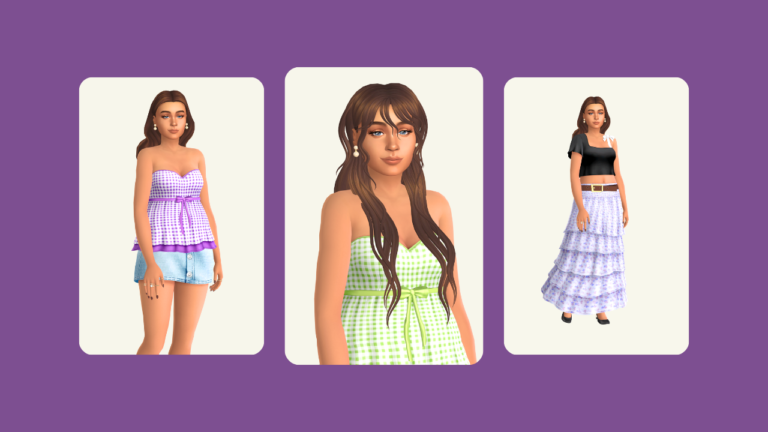 Petal Palace CC Pack by Clumsyalien