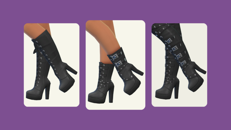 Night Muse Shoe Set by Madlen