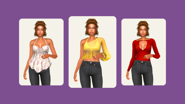 10 Must-Have Sims 4 CC Tops