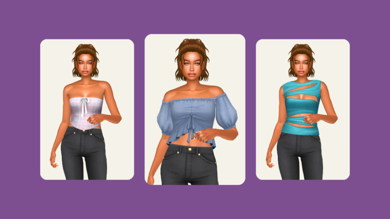 10 Awesome Sims 4 CC Tops You Need