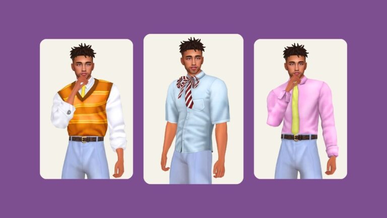 Modern Office Collection (Male) by Sehablasimlish