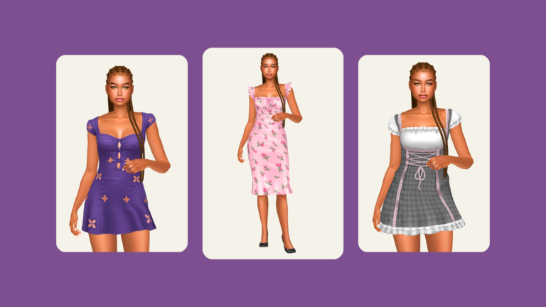 10 Beautiful Sims 4 CC Dresses You Should See
