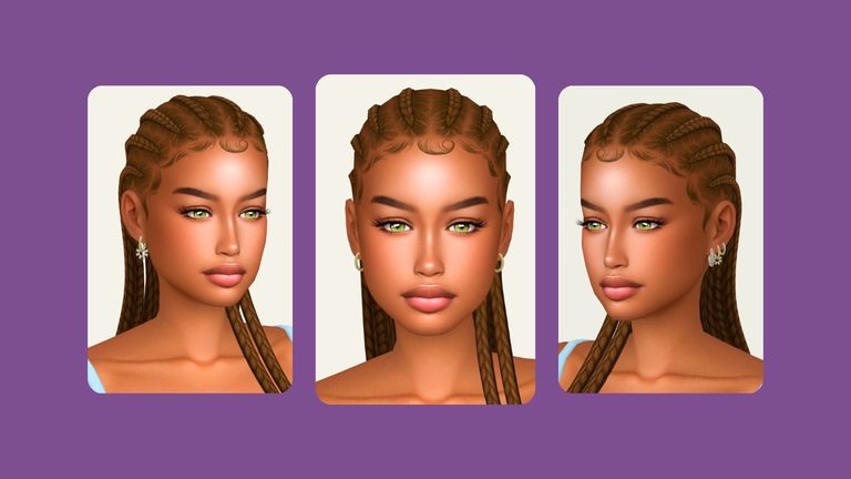 Visage Earrings Set by Christopher067