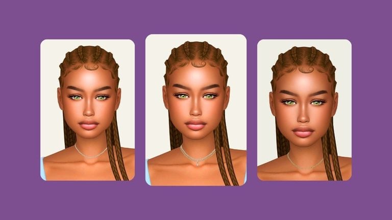 Visage Necklace Set by Christopher067