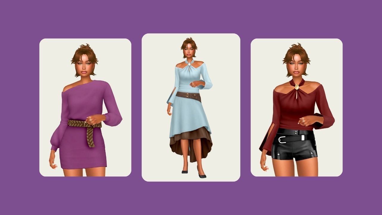 Amber Reverie CC Pack by Huien